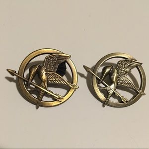 Hunger Games Pin AND Headband Enhancer